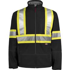 Dickies Work Jackets Dickies High-Visibility Softshell Jacket - Black