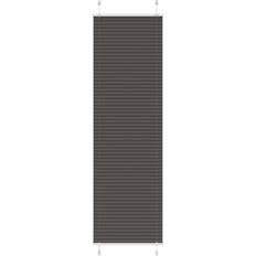 Plissegardin 60 cm vidaXL Plisségardin Sort 60x200 cm 59,4 cm