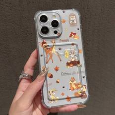 Disney Cartoon Maple Leaf Phone Case