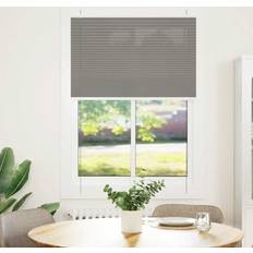 Blue Pleated Blinds vidaXL Pleated Blind Anthracite 90x100 cm Fabric Width