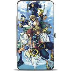 Wallets & Key Holders Buckle-Down Disney Wallet Hinged Kingdom Hearts II - Pose Clouds Blues