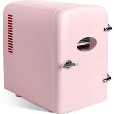 Simple Deluxe 4L 6 Can Mini Fridge Pink