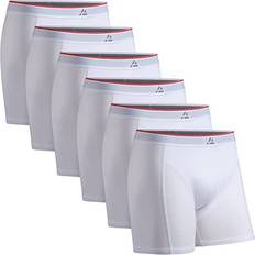 Danish Endurance Bamboo Trunk 6 Pack - Medium White