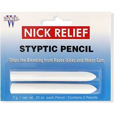 Clubman Woltra Nick Relief Styptic Pencil 0.25 oz 2 Pencils