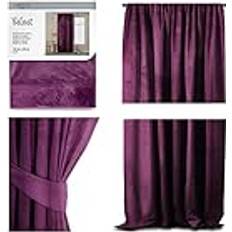Gardin Sammet 140 x 270 cm Lila
