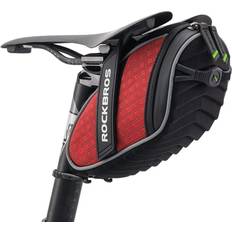 Red Bicycle Bags & Baskets Rockbros Bike Saddle Bag 3D Shell Seat Pack