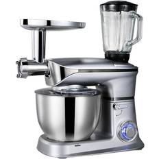 Gray Food Mixers & Food Processors HIZQ Food Stand Mixer 6.5L 1300W