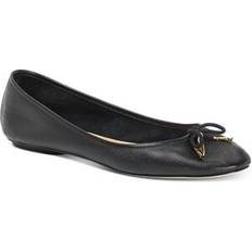 Leather Ballerinas Chloe Iris Ballet Flats - Black