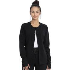 Work Jackets Cherokee Euphoria Women Warm Up Scrubs Jacket - Black