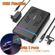 Inateck RGB 3.5 Inch Hårddiskhölje FE3003
