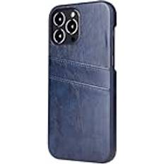 Mfaoshi Slim Retro Business Leather Wallet Case for iPhone 16 Pro Max