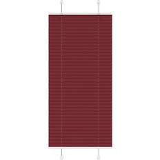 vidaXL Plisserad Bordeaux Röd 60 x 100 cm