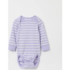 V-Neck Bodysuits Children's Clothing Polarn O. Pyret Body Med Omlottlagda Axlar - Randig