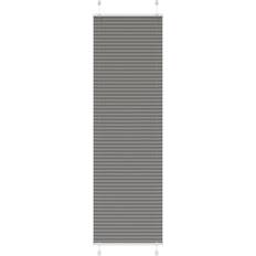 vidaXL Plisserad Persienn Antracit 60 x 200 cm