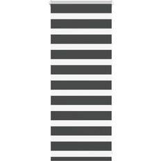 Gardiner & Tilbehør vidaXL Zebragardin Sort 65x100 cm 60,9 cm Polyester