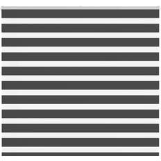 Gardiner & Tilbehør vidaXL Zebragardin Sort 165x100 cm Polyester