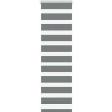 Gardiner & Tillbehör vidaXL Zebragardin Mörkgrå 40x100 cm Tyg Bredd 35,9 cm Polyester
