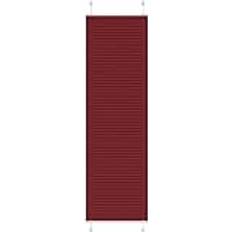 vidaXL Pleated Blind Bordeaux Red 65x200 cm