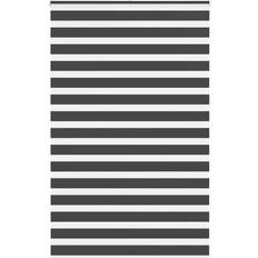 vidaXL Zebragardin Sort 140x200 cm Polyester 140x175cm
