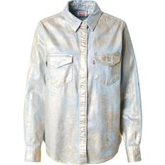 Goud Overhemden Levi's Iconic Western Blouse - Opaal