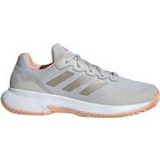 Adidas Textile Racket Sport Shoes adidas Gamecourt 2.0 Tennis Shoes - Grey