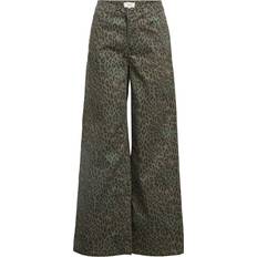 Leopard Jeans Object Seni Jeans Duffel Bag - Grøn/Blandingsfarvet