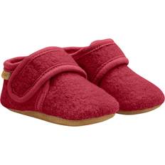 En Fant Chaussons En Fant Baby Wool Slippers - Rio Red