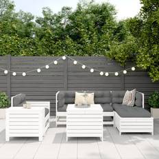 Garden & Outdoor Furniture Brayden Studio 7 Piece Garden Sofa 70.5cm H x 62cm W x 62cm D Outdoor Lounge Set