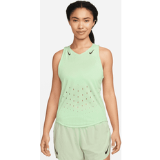 Nike Green Tank Tops Nike Aeroswift Dri FIT ADV Singlet Vest -
