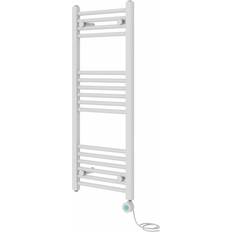 Heated Towel Rails ModernMoments Arvonio Straight Heated Towel Rail 100cm H x 40cm W x 3cm D