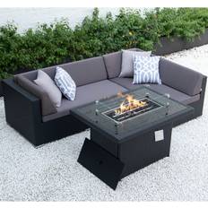 Garden & Outdoor Furniture Ebern Designs Dibora Patio 4 pcs Outdoor Lounge Set