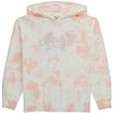 Guess Sweaters Guess Tie-dye Signature Oversized Hoodie - Pink