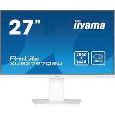 2560x1440 - Blanc - Oui Écrans Iiyama 27 Prolite XUB2797QSU-W2 Monitor