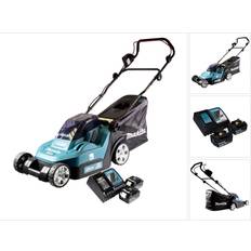 Makita Akku-Rasenmäher Makita DLM 432 RF2 Akku Rasenmäher 36 V Akku-Rasenmäher
