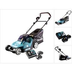 Makita Akku-Rasenmäher Makita DLM 432 RG2 Akku Rasenmäher 36 V Akku-Rasenmäher
