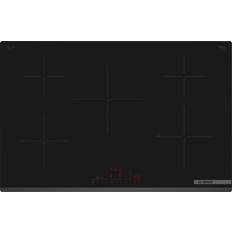 Piani cottura Bosch Piano Cottura a Induzione 5 Fornelli 80 cm Nero