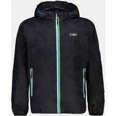 Grau Regenbekleidung CMP Fix Hoodie Regenjacke - Antracite