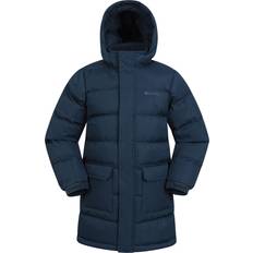 Fleece Jackets Mountain warehouse Longline Padded Jacket - Dark Blue