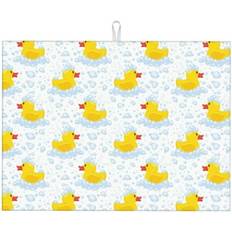 Rubber Dish Drainers Vsdgher Yellow Rubber Duck Drying Mat 24 x 18 Dish Drainer