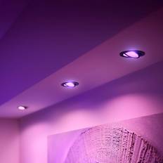 Philips Hue LED Recessed Ø 9 cm 3 pcs Spotlight