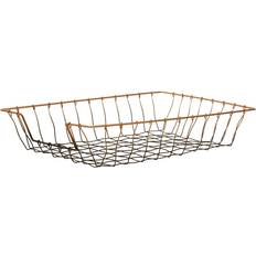 Gold Newspaper Racks Inbox Zero Magazine Holder 8cm H x 30cm W x 25cm D Newspaper Rack