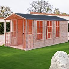 Shire Summer House 7 x 15 Ft Veranda