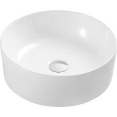 Whitestone Avril 415mm Circular Ceramic Bathroom Sink
