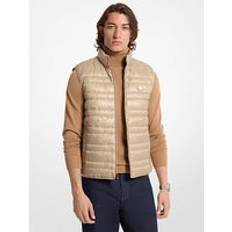 M - Natur Vester Michael Kors Reversible Quilted Vest - Natural