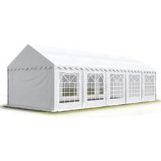 Toolport Paviljonger Toolport 4x10m Partytält PVC 700 Vit