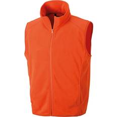 Orange Vests Result Core Unisex Adult Microfleece Gilet - Orange