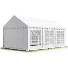 Toolport 4x6m Marquee Party Tent PVC 700 White