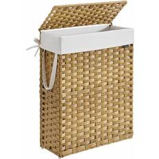 Badrumstillbehör Songmics Smal Tvättkorg 55 L LCB164N01