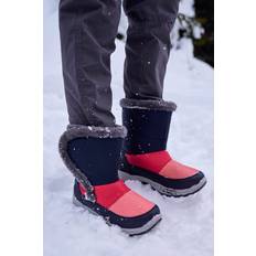 Pink Winter Shoes Children's Shoes Mountain warehouse Caribou Adaptive Snow Boots - Bright Pink