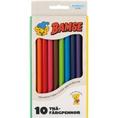 Bamse Färgpennor 10-pack